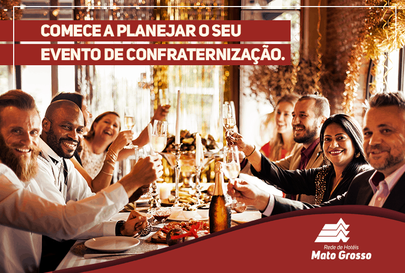 Confraternização em Hotel